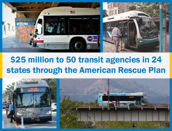 Grants to help transit agencies with strategies to increase ridership and reduce travel times