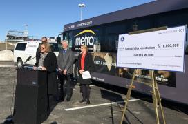 Acting Administrator Jane Williams announces FY19 bus grants at event in Denver