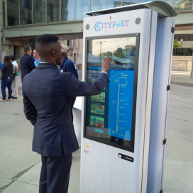 Kansas City smart kiosk