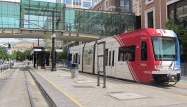 TRAX light rail in Salt Lake City